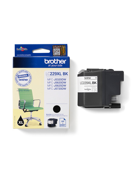 Brother LC229XLBK cartuccia d'inchiostro 1 pz Originale Nero