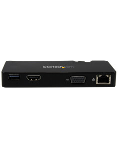StarTech.com Mini Docking Station Universale per Laptop USB 3.0 con uscita HDMI/VGA e Gigabit Ethernet USB3.0 2