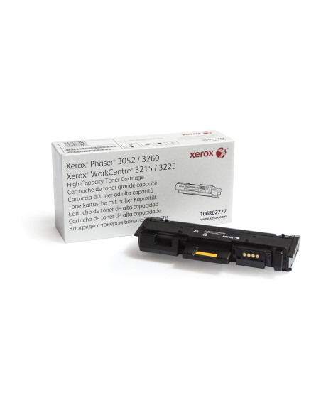 Xerox Cartuccia toner Nero a High capacity da 3000 Pagine per Phaser® 3052​/​3260, WorkCentre® 3215​/​3225 (106R02777)