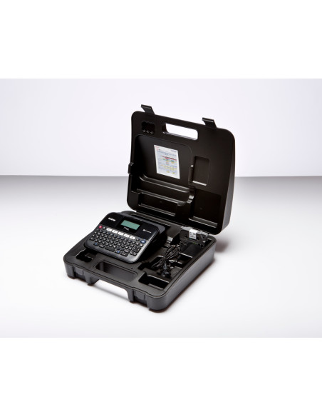 Brother PT-D450VP stampante per etichette (CD) Trasferimento termico 180 x 180 DPI 30 mm/s Cablato TZe QWERTY