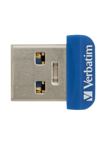 Verbatim Store 'n' Stay NANO - Memoria USB 3.0 da 16 GB - Blu