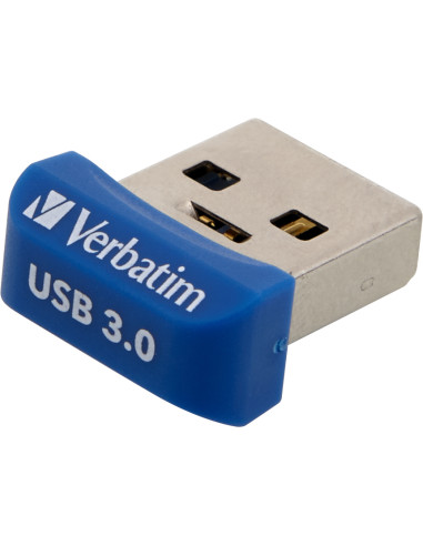 Verbatim Store 'n' Stay NANO - Memoria USB 3.0 da 32 GB - Blu