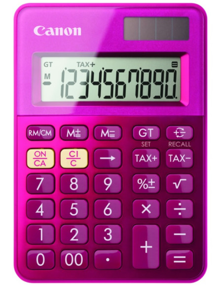 Canon LS-100K calcolatrice Desktop Calcolatrice di base Rosa