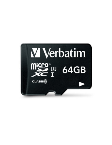 Verbatim Pro 64 GB MicroSDXC UHS Classe 10