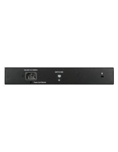 D-Link DGS-1008MP switch di rete Non gestito Gigabit Ethernet (10/100/1000) Supporto Power over Ethernet (PoE) 1U Nero