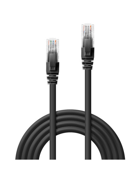 Lindy 48078 cavo di rete Nero 2 m Cat6 U/UTP (UTP)