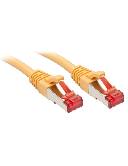 Lindy RJ-45/RJ-45 Cat6 1m cavo di rete Giallo S/FTP (S-STP)