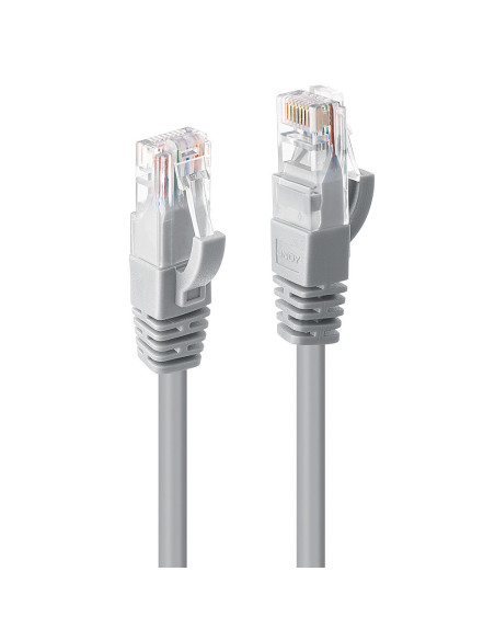 Lindy 48002 cavo di rete Grigio 1 m Cat6 U/UTP (UTP)