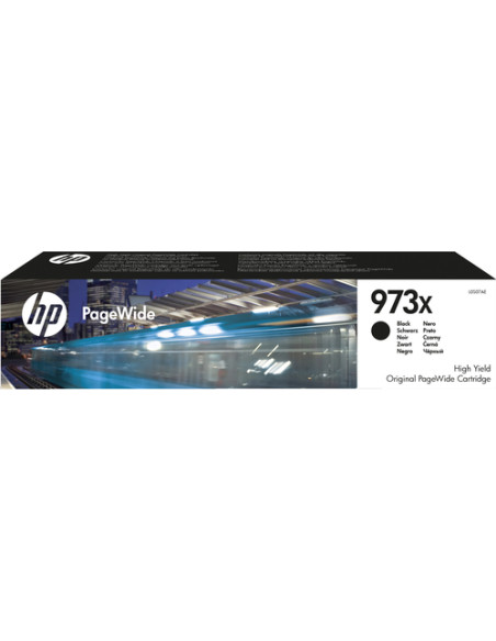 HP Cartuccia nero ad alta capacità originale 973X PageWide