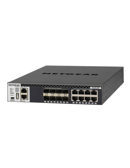 NETGEAR M4300-8X8F Gestito L3 10G Ethernet (100/1000/10000) 1U Nero