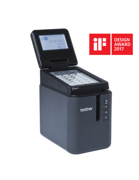 Brother PT-P950NW stampante per etichette (CD) Trasferimento termico 360 x 360 DPI 60 mm/s Con cavo e senza cavo Collegamento et