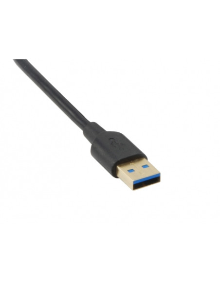 Conceptronic C4PUSB3 USB 3.2 Gen 1 (3.1 Gen 1) Type-A 4800 Mbit/s Nero