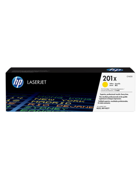 HP Cartuccia Toner originale giallo ad alta capacità LaserJet 201X