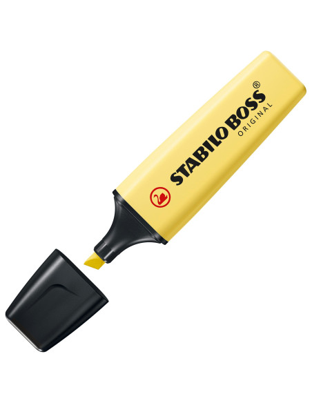 STABILO Boss Original Pastel evidenziatore 1 pz Punta smussata Giallo