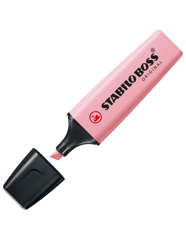 STABILO Boss Original Pastel evidenziatore 1 pz Punta smussata Rosa