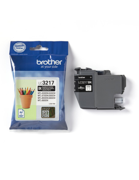 Brother LC3217BK cartuccia d'inchiostro 1 pz Originale Nero