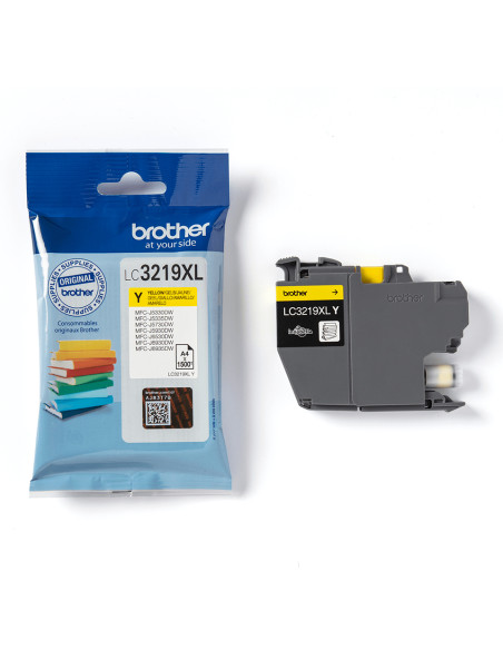 Brother LC3219XLY cartuccia d'inchiostro 1 pz Originale Giallo