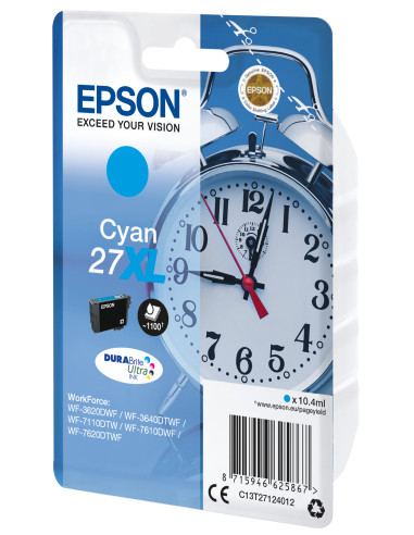 Epson Alarm clock Cartuccia Sveglia Ciano Inchiostri DURABrite Ultra 27XL