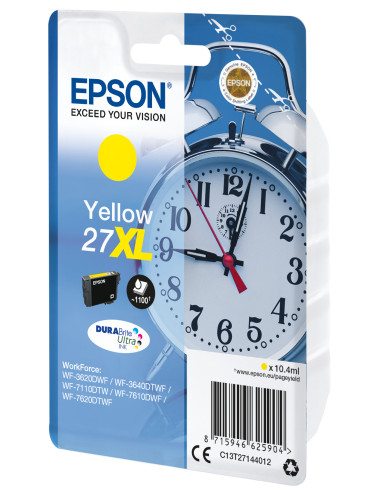 Epson Alarm clock Cartuccia Sveglia Giallo Inchiostri DURABrite Ultra 27XL
