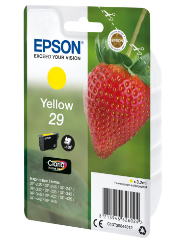 Epson Strawberry Cartuccia Fragole Giallo Inchiostri Claria Home 29