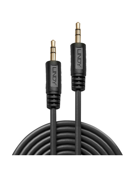 Lindy 35642 cavo audio 2 m 3.5mm Nero