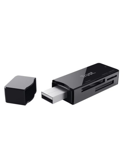 Trust NANGA lettore di schede USB Nero
