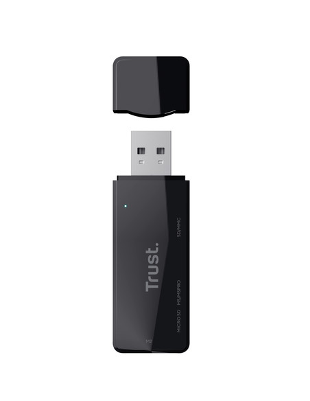 Trust NANGA lettore di schede USB Nero