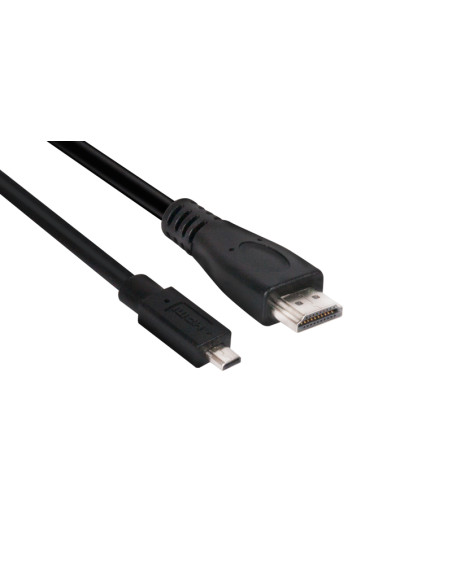 CLUB3D Micro HDMI™ to HDMI™ 2.0 4K60Hz Cable 1M / 3.28Ft