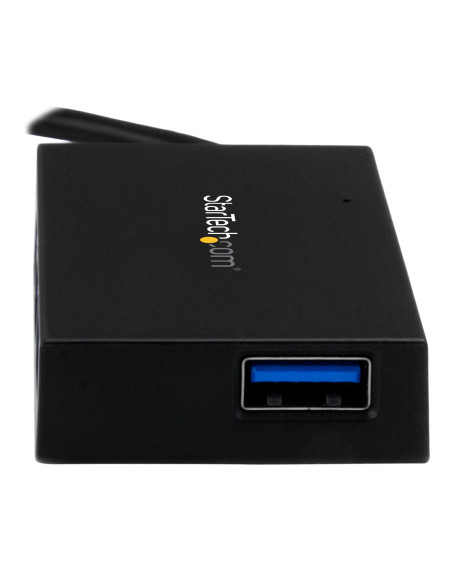 StarTech.com Hub USB-C a 4 Porte - Hub USB Type-C con 4 Porte USB-A (USB 3.0/3.1 Gen 1 SuperSpeed 5Gbps) - Adattatore Portatile 