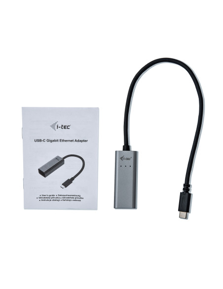i-tec Metal C31METALGLAN scheda di rete e adattatore Ethernet 1000 Mbit/s