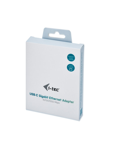 i-tec Metal C31METALGLAN scheda di rete e adattatore Ethernet 1000 Mbit/s