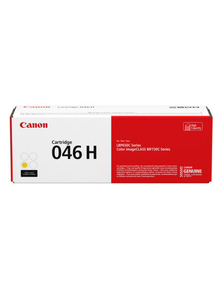 Canon 046 H cartuccia toner 1 pz Originale Giallo