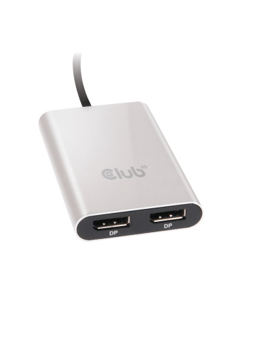 CLUB3D Thunderbolt™ 3 to Displayport™ 1.2 Dual Monitor 4K 60Hz