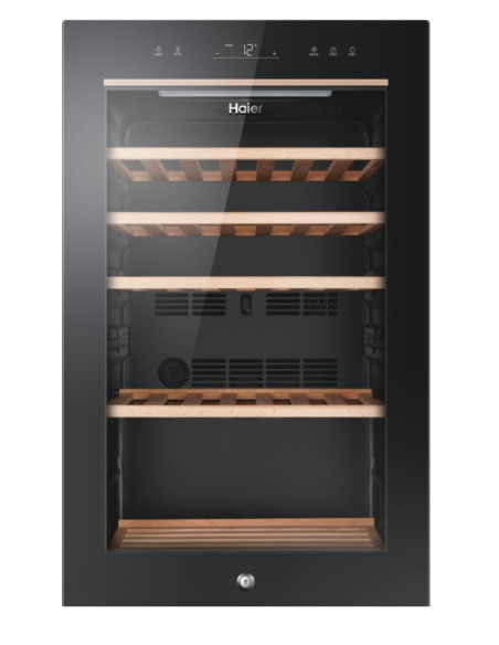 Haier Wine Bank 50 Serie 5 HWS49GA Cantinetta vino con compressore Libera installazione Nero 49 bottiglia/bottiglie