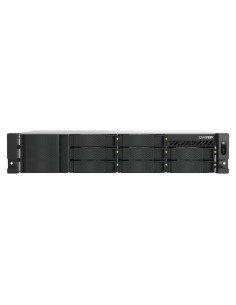 QNAP TS-855EU-8G server NAS e di archiviazione Armadio (2U) Intel Atom® C5125 8 GB DDR4 0 TB QuTS hero Nero