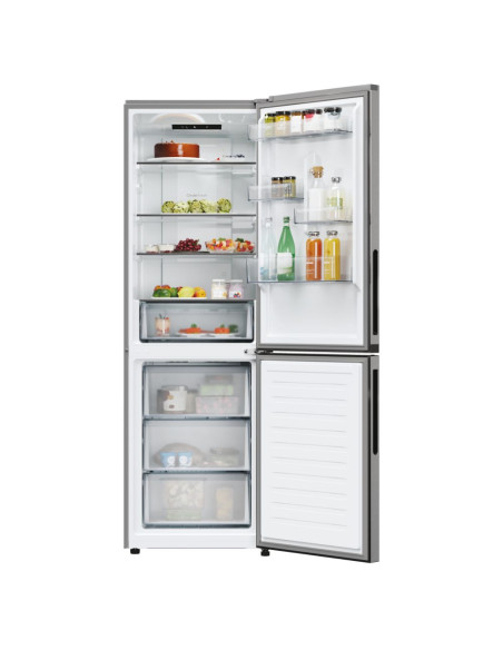 Candy Fresco CNCQ2T618EX Libera installazione 355 L E Acciaio inox