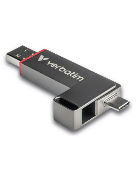 Verbatim Dual QuickStick unità flash USB 512 GB USB Type-A / USB Type-C 3.2 Gen 1 (3.1 Gen 1) Grigio