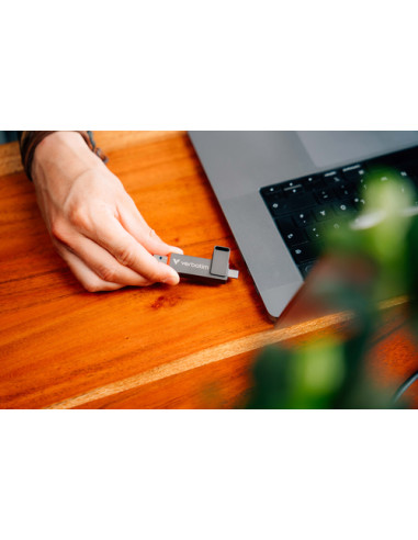 Verbatim Dual QuickStick unità flash USB 512 GB USB Type-A / USB Type-C 3.2 Gen 1 (3.1 Gen 1) Grigio