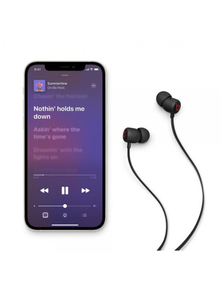 Beats by Dr. Dre Beats Flex Auricolare Wireless In-ear, Passanuca Bluetooth Nero