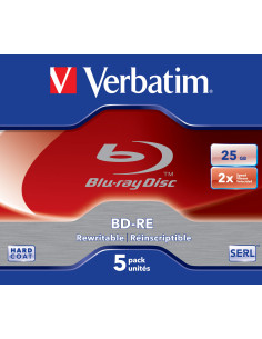 Verbatim 43615 disco vergine Blu-Ray BD-RE 25 GB 5 pz