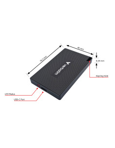 Verbatim 32031 unità esterna a stato solido 1 TB USB tipo-C USB 3.2 Gen 2x2 Grigio 2