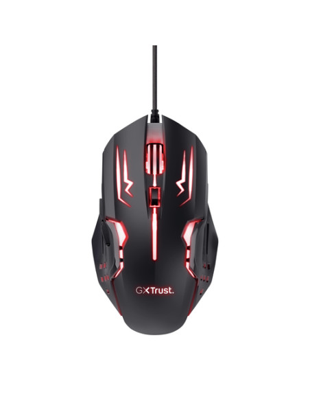 Trust GXT 108 Rava mouse Gaming Mano destra USB tipo A Ottico 2000 DPI