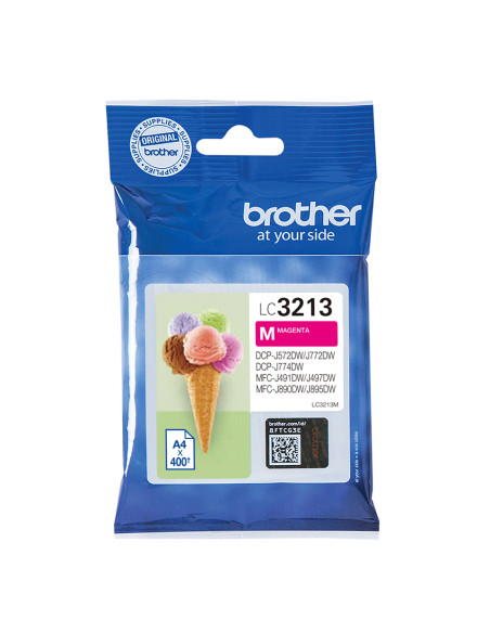 Brother LC3213M cartuccia d'inchiostro 1 pz Originale Magenta