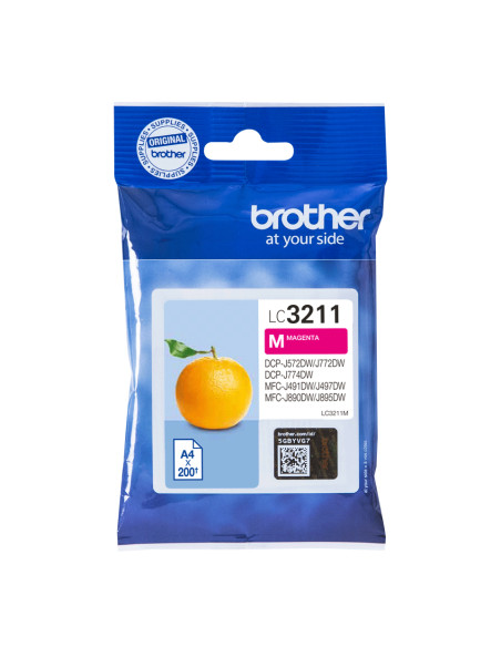 Brother LC3211M cartuccia d'inchiostro 1 pz Originale Magenta