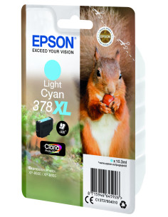 Epson Squirrel Singlepack Light Cyan 378XL Claria Photo HD Ink 2