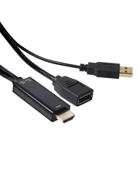 CLUB3D HDMI™ to DisplayPort™ Adapter Male/Female