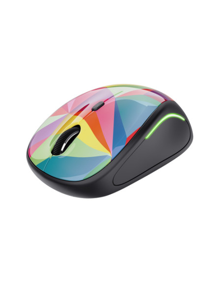 Trust Yvi FX mouse Ufficio Ambidestro RF Wireless Ottico 1600 DPI