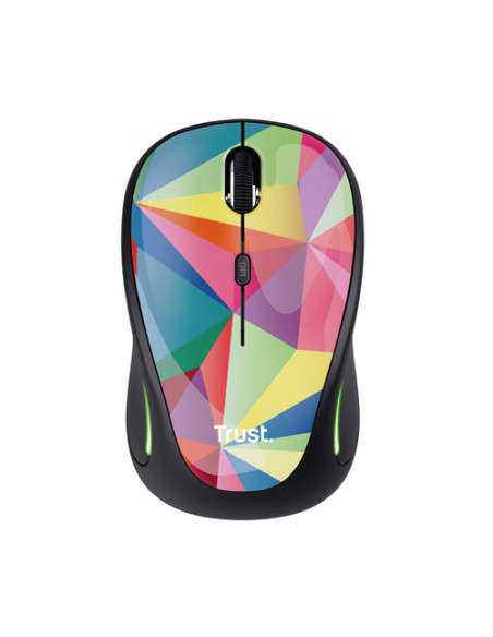Trust Yvi FX mouse Ufficio Ambidestro RF Wireless Ottico 1600 DPI