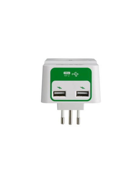 APC PM1WU2-IT protezione da sovraccarico Bianco 1 presa(e) AC 230 V