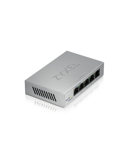 Zyxel GS1200-5 Gestito Gigabit Ethernet (10/100/1000) Argento